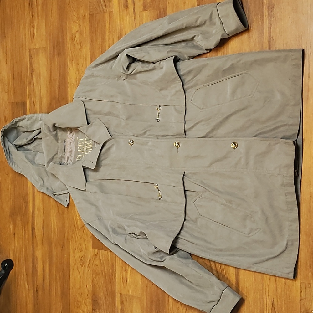 Fleet Street Weather Proof Draw String Waist Jack… - image 1